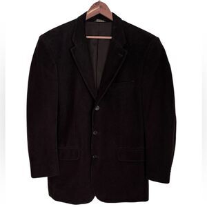 Vintage Banana Republic Corduroy Blazer 44S Brown Made in Turkey Ivy Preppy Y2K